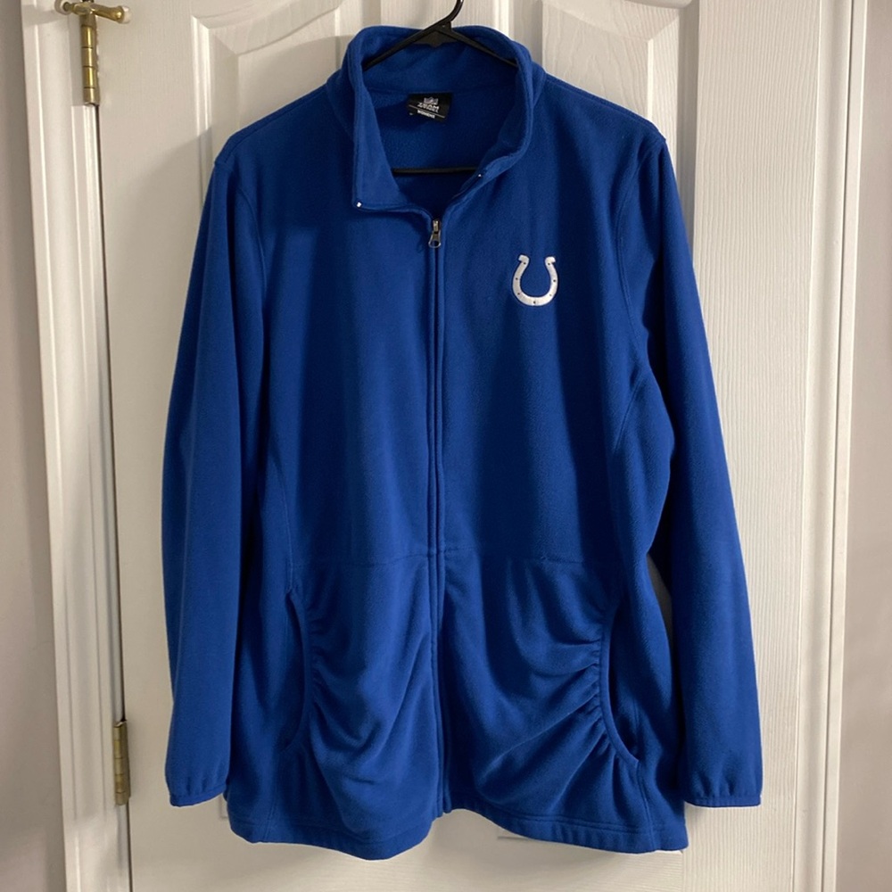Colts NFL Team Apparel Women’s Fleece Jacket XXL
